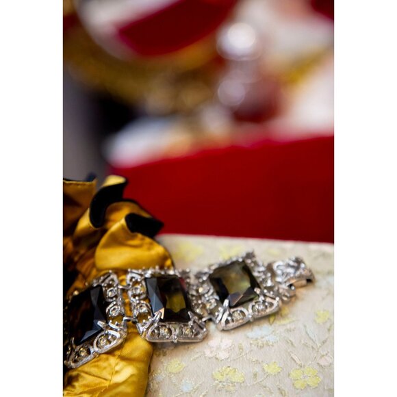 7 Inch Vintage Silver Edwardian Bracelet - RG1 - Picture 4 of 10